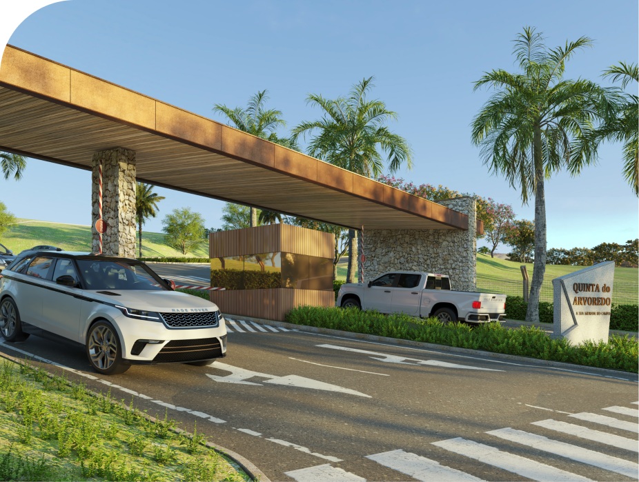 Portaria do Residencial Quinta do Arvoredo